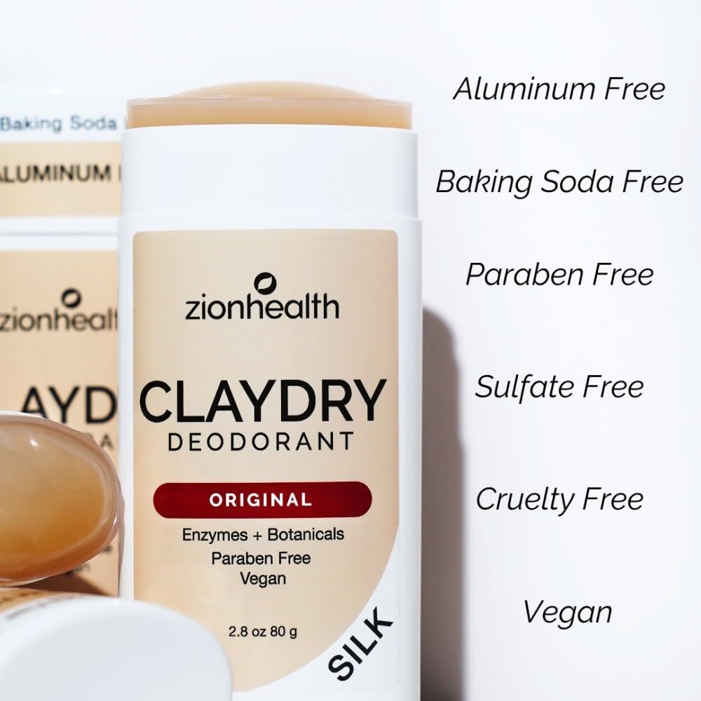 Underarm application on clean skin with natural odor control.