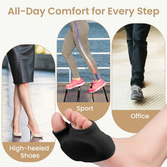 Zixsavk metatarsal pads in use for comfortable footwear