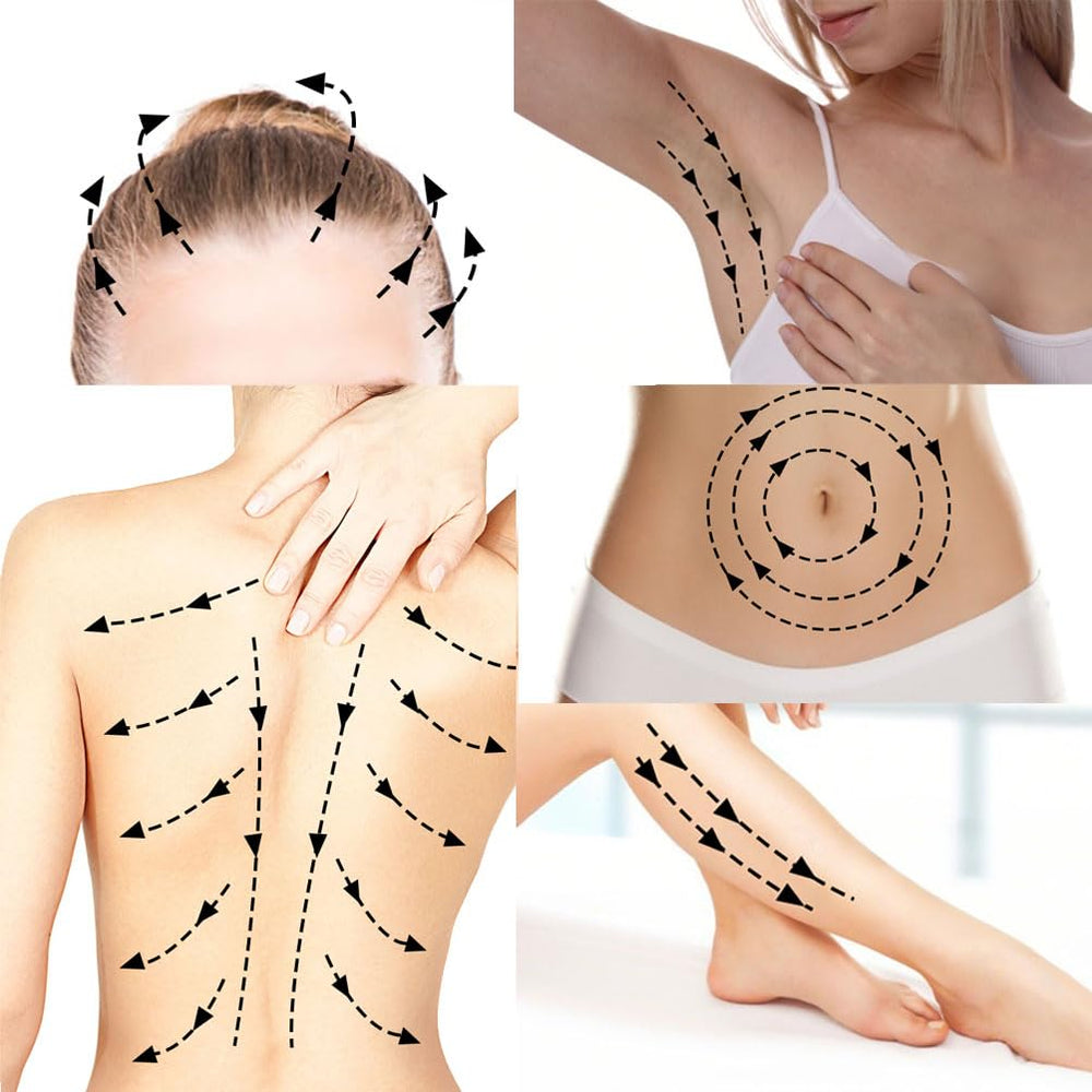 ZKMGYZB full-body-massage brushes areas from scalp to legs for relaxation.