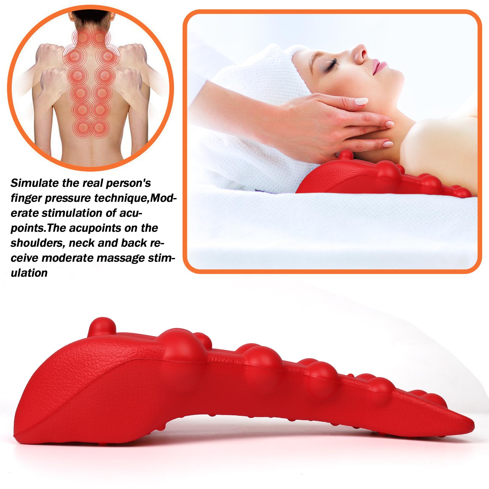 Zlisnahy cervical traction pillow close-up of micro-elastic foam for durable comfort