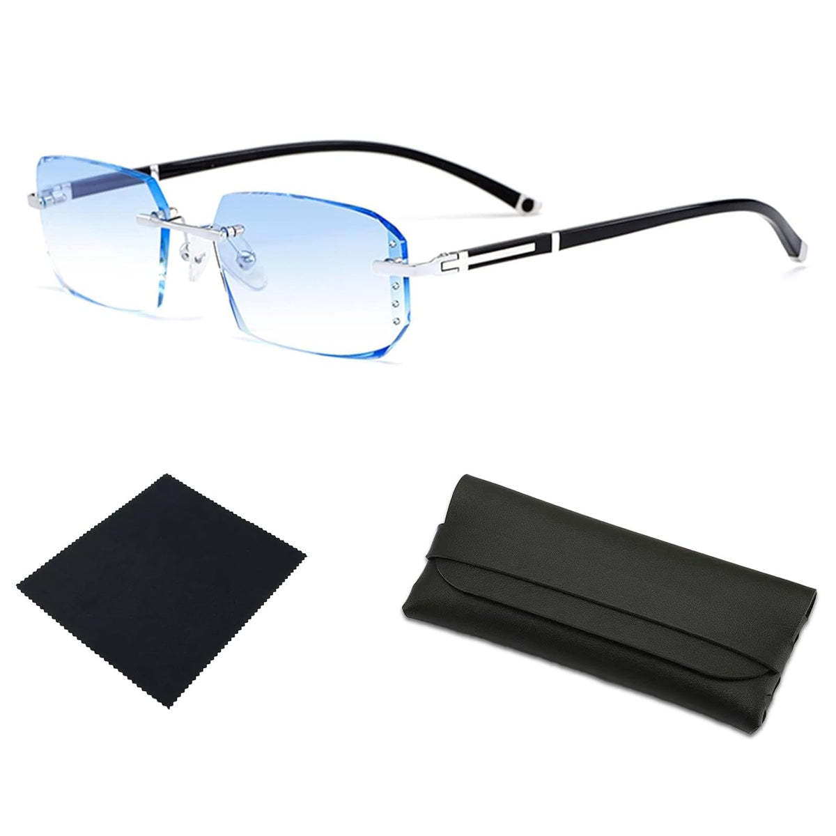 ZLLCXR Clarity Blue Glasses with blue light filter for reduced screen strain.