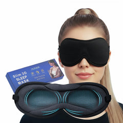 ZLZQER Ultra-Thin 3D Sleep Mask eye cups for full blackout and comfort