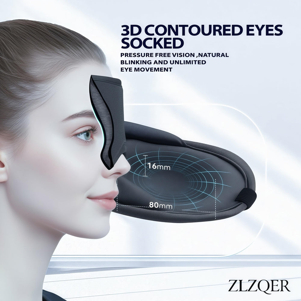ZLZQER adjustable strap keeps the mask in place during sleep transitions