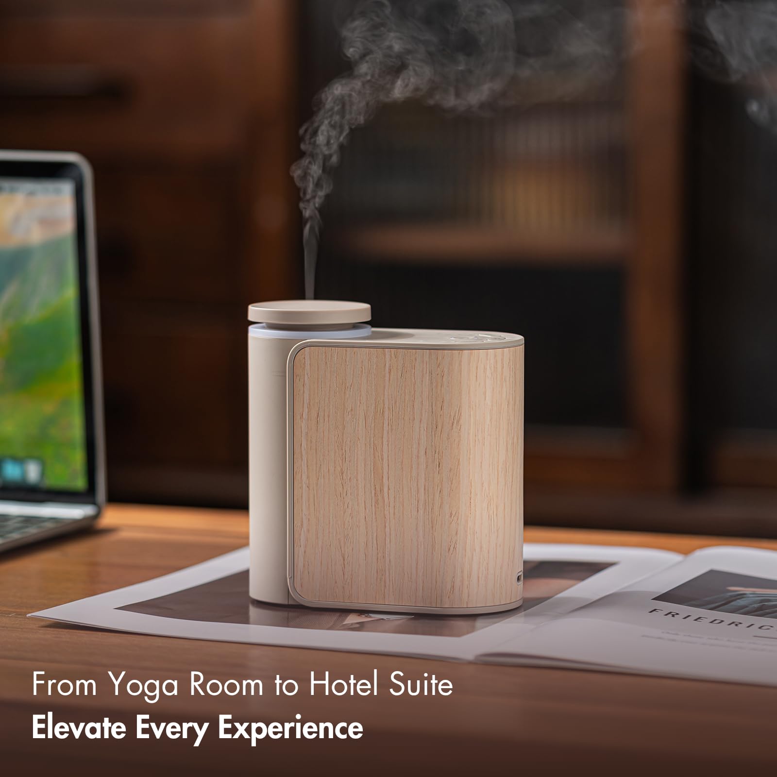 ZMARKRAFT waterless diffuser 3-timer model supports flexible fragrance timing.