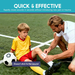 ZMZPA waterproof film dressings keep wounds clean during rain or sweat.