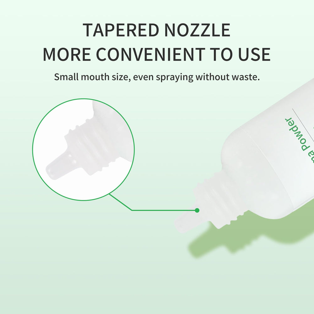 ZnnaYoha stoma powder absorbs moisture to keep skin comfortable.