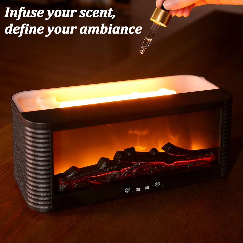 Znvyxhom essential oil diffuser remote control enables easy operation.
