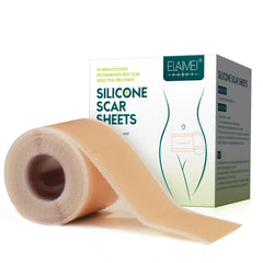 ZODENIS silicone scar sheets roll laid out for long-term scar coverage