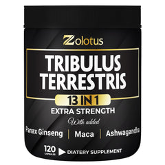 Zolotus 13in1 bottle front featuring a complete energy and stamina supplement.