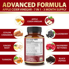 Zolotus 7 in 1 ingredients blend label highlighting natural wellness.