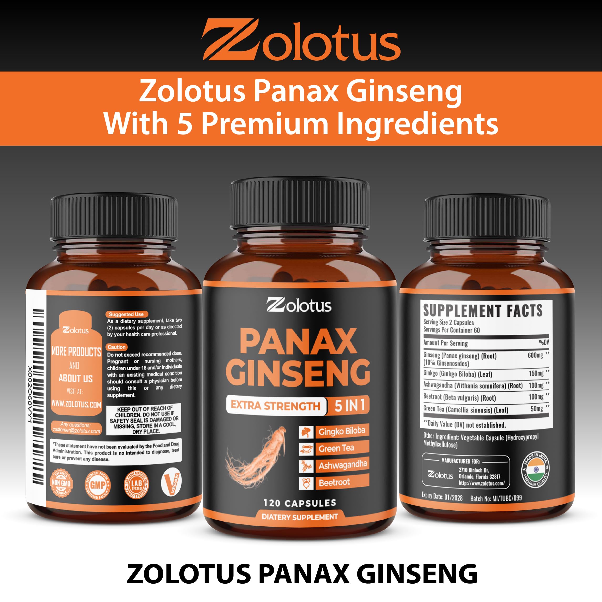 Zolotus bottle on shelf illustrating secure storage