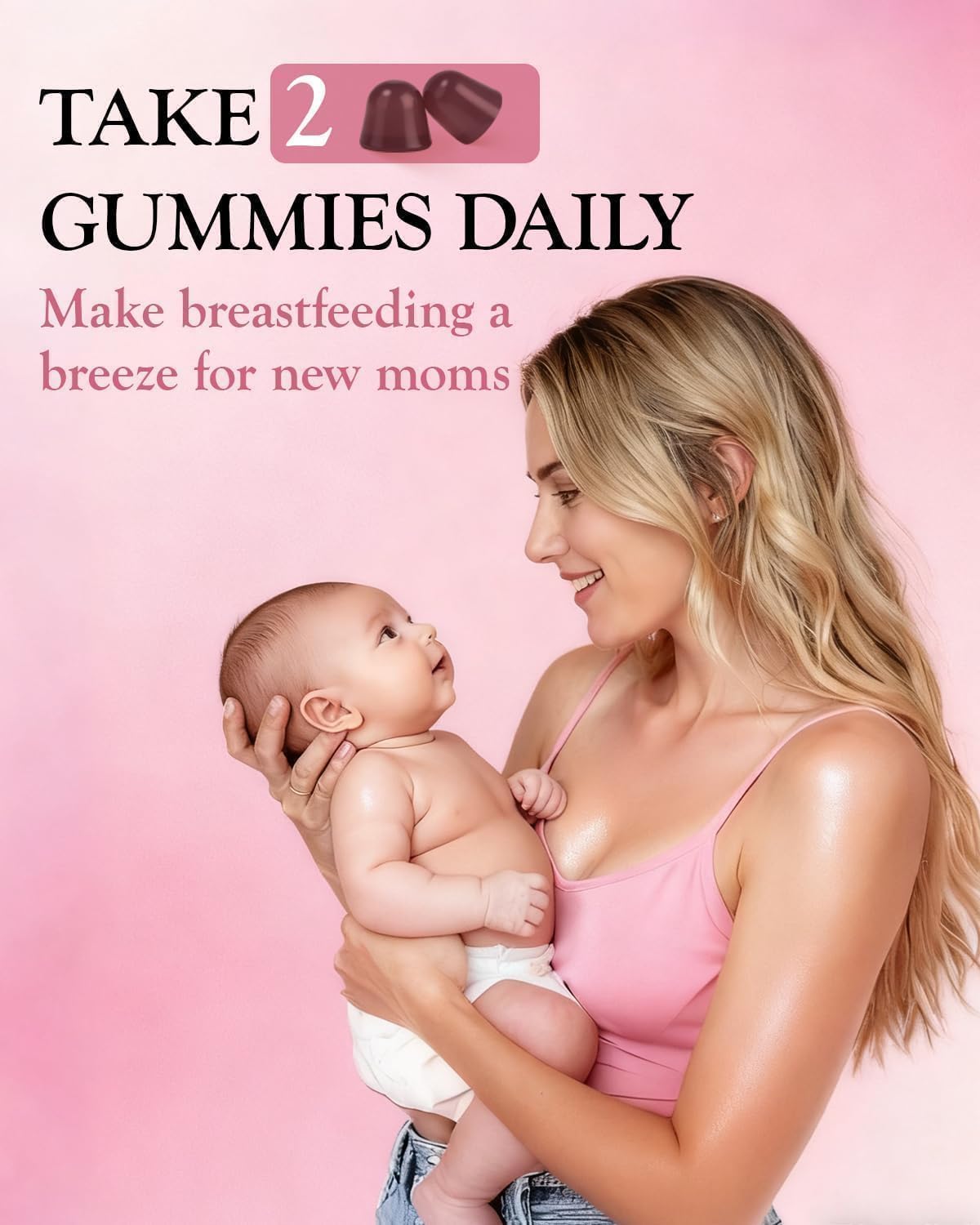 ZonaVitalis Lactation Gummies two gummies daily dosage for lactation support