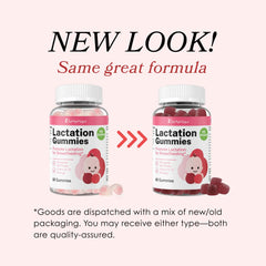 ZonaVitalis Lactation Gummies on a counter with gummies ready for daily use