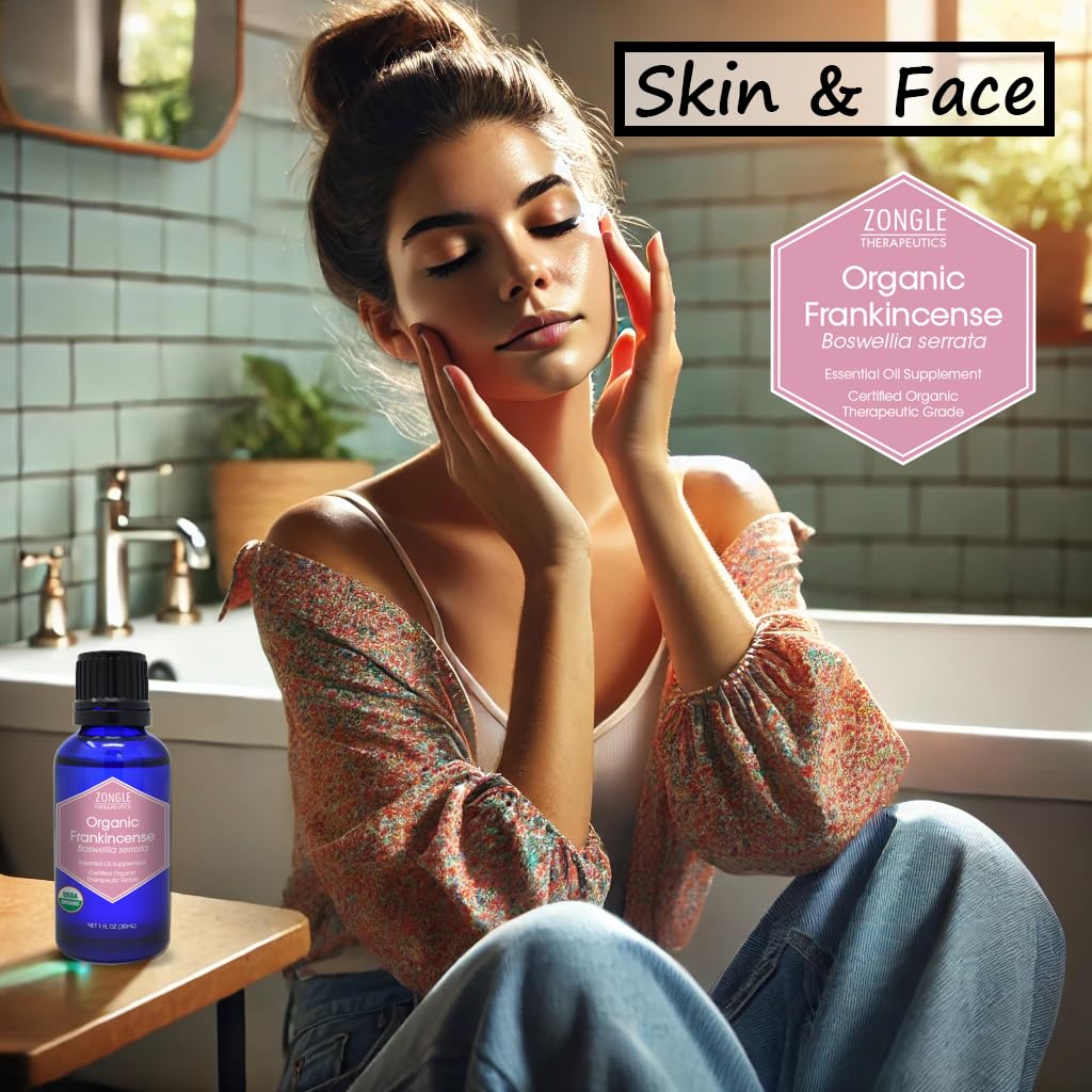 Zongle Therapeutics Frankincense oil beverage-usage suggests edible addition for flavor and wellness