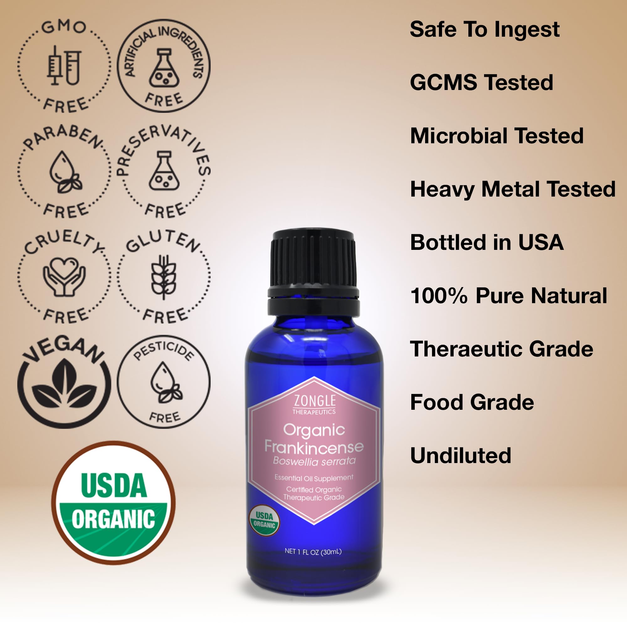 Zongle Therapeutics Frankincense diffuser-scene promotes calming aromatherapy and mindful moments