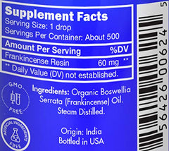 Zongle Therapeutics Frankincense oil pour demonstrates easy dosing for topical application