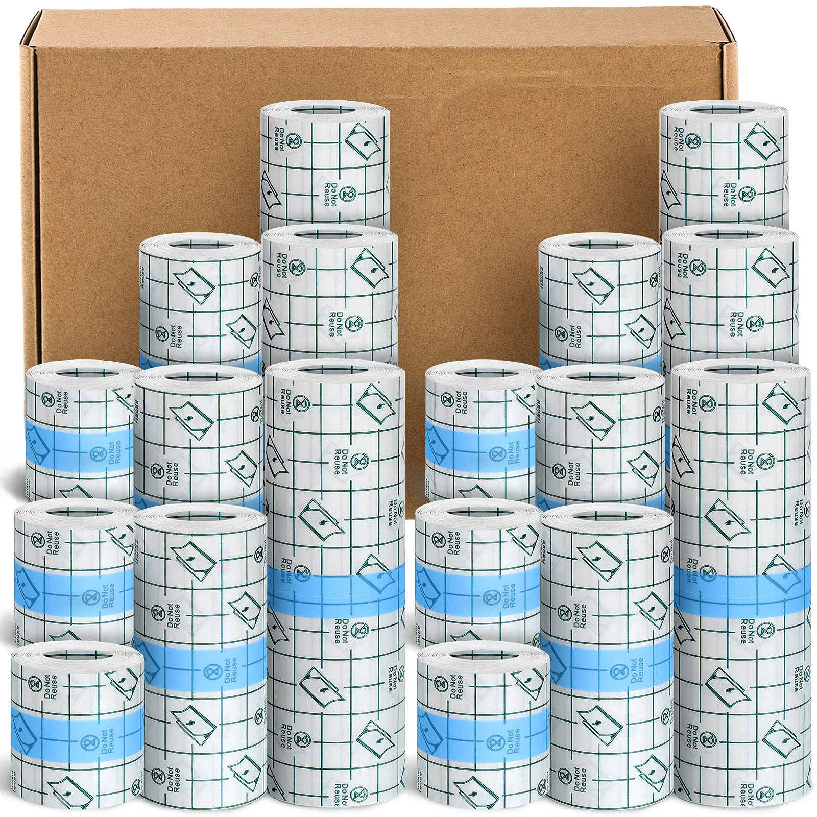 Zonon waterproof bandage roll 2in wide provides flexible protection during active use.