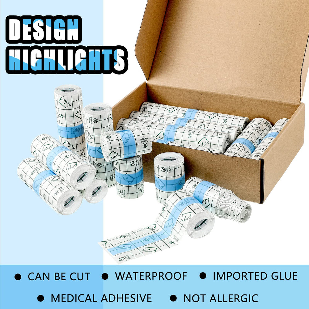 Zonon storage box for waterproof bandages keeps rolls organized.
