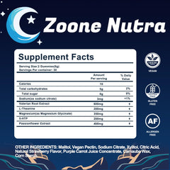 Serving-size image shows 60-count bottle and 30 servings.