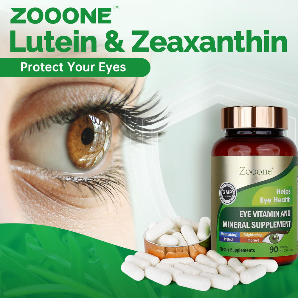 Zooone bottle in morning routine for daily eye support.