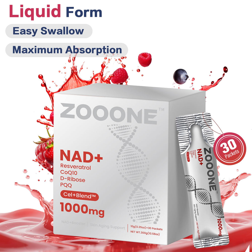 Zooone nicotinamide riboside ingredient close-up emphasizing NR quality.