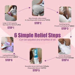 ZOQUI leak-proof maxi pads for reliable protection during recovery