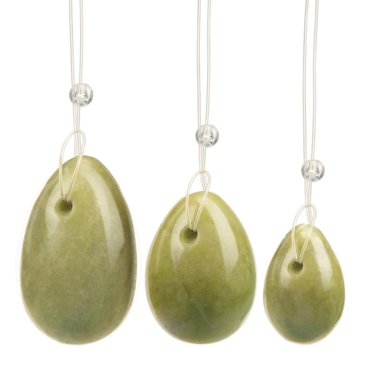 ZORZA jade massage egg 3cm for mindful muscle movement.