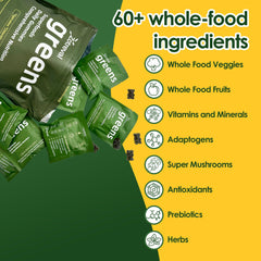 Zotreval Daily Greens packaging highlights plant vitamins for everyday wellness