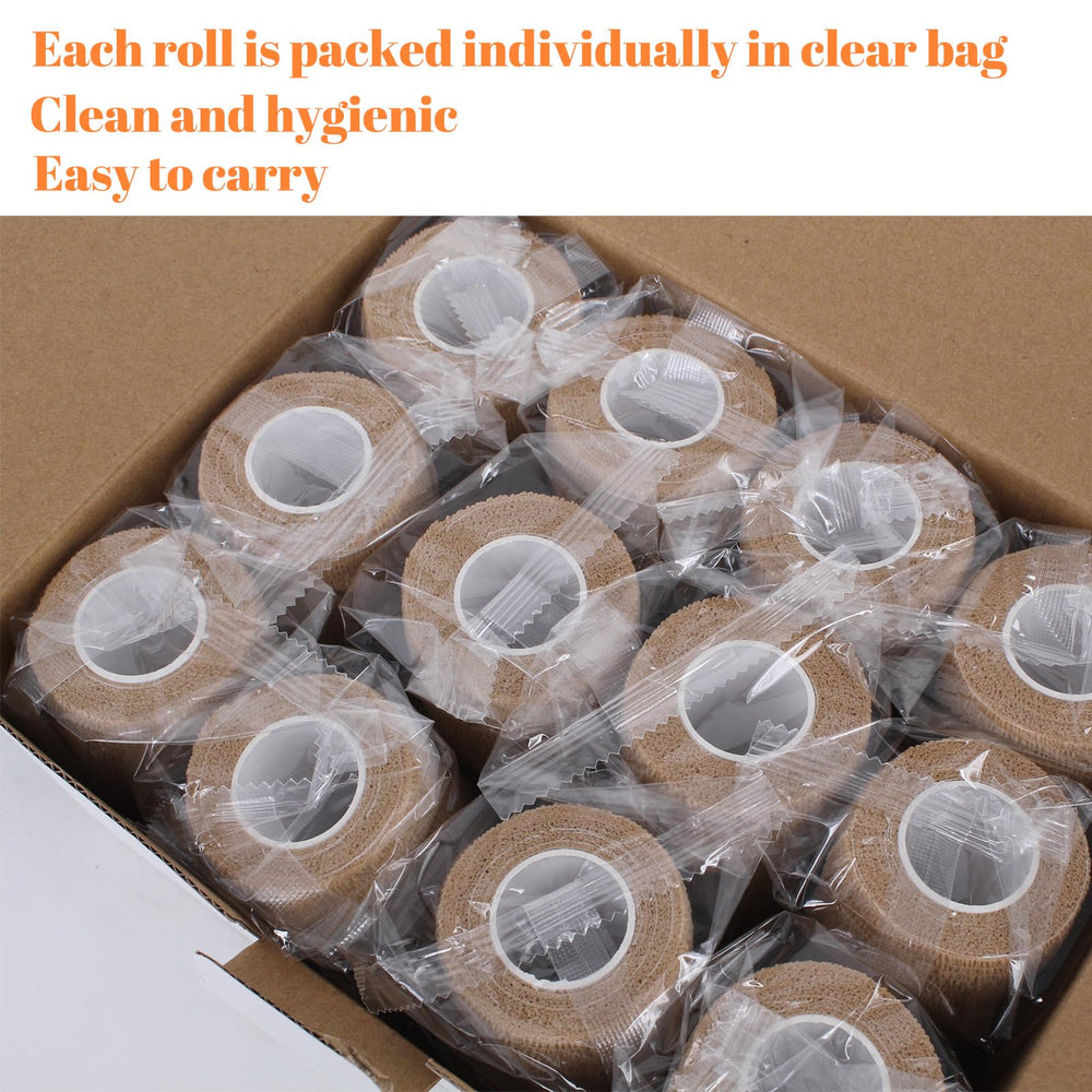 ZOVAREGE multiuse wrap suitable for wounds, pre-wrap, and athletic tape.