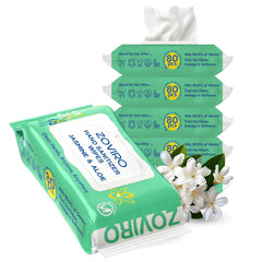 Zoviro hand sanitizer wipes 6-pack for on-the-go cleaning and hygiene convenience.