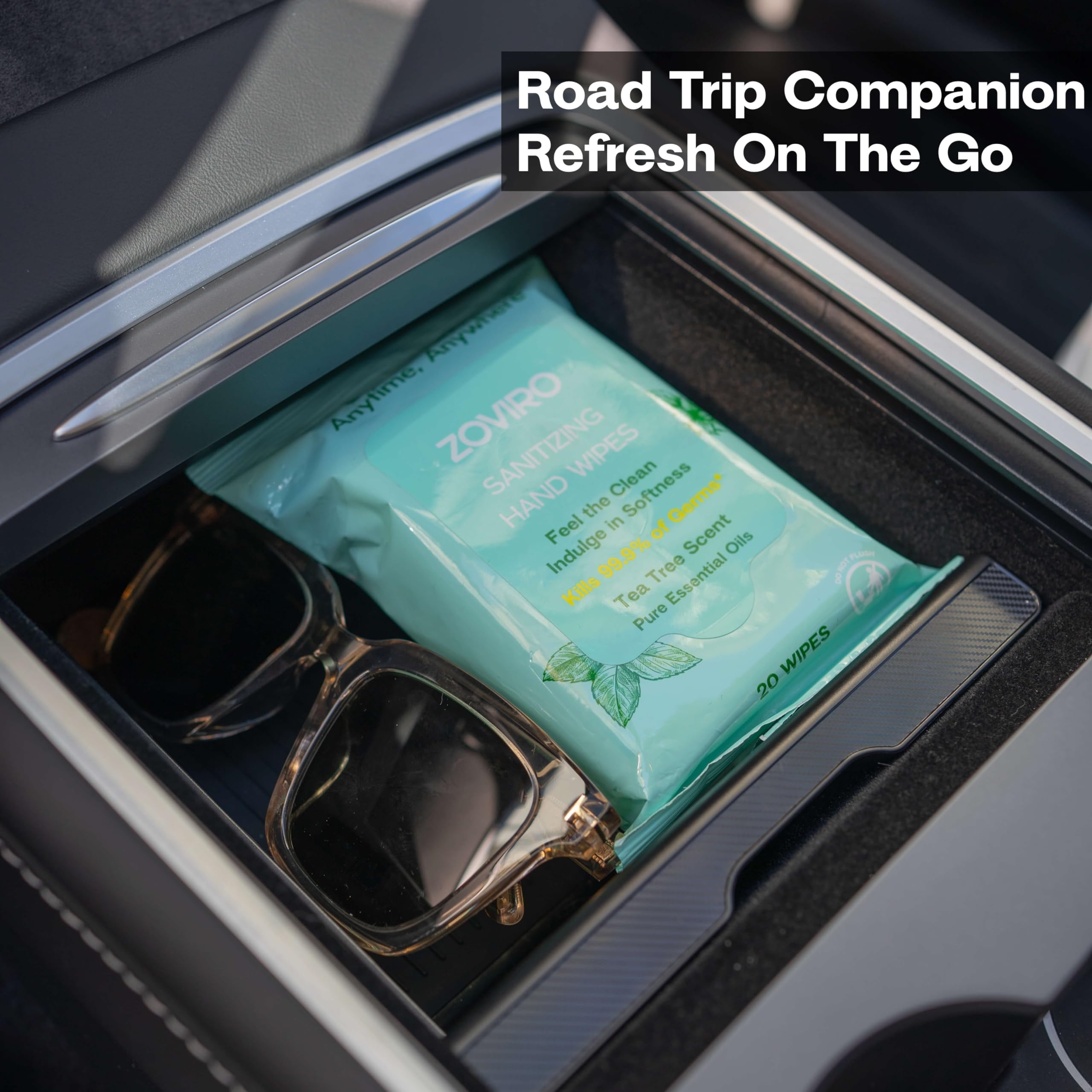 Zoviro travel-size packs are TSA-friendly for flights and commutes.