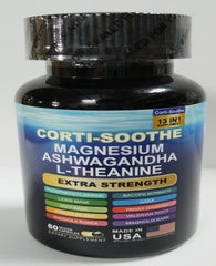 Back of Zoyava Corti-Soothe bottle with dosage guidance for mindful use