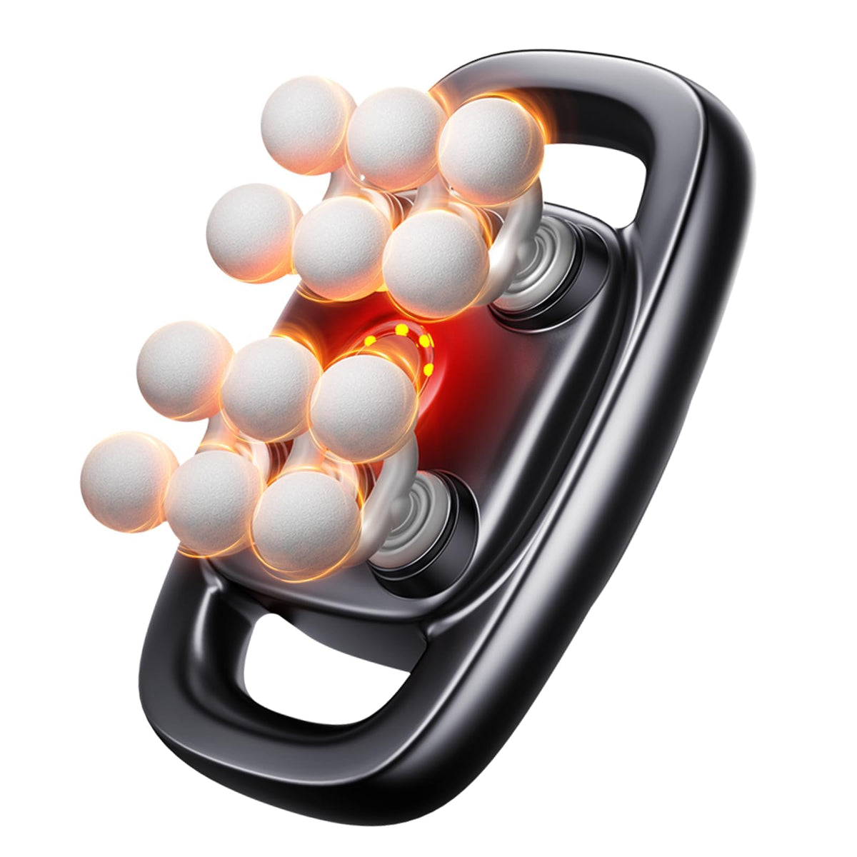 Zpptt 12-heads massage gun close-up highlighting deep-tissue performance.