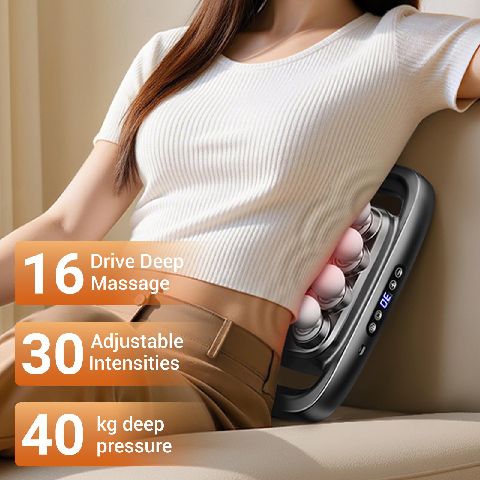 Zpptt ultra-quiet operation makes sessions discreet at home or gym.
