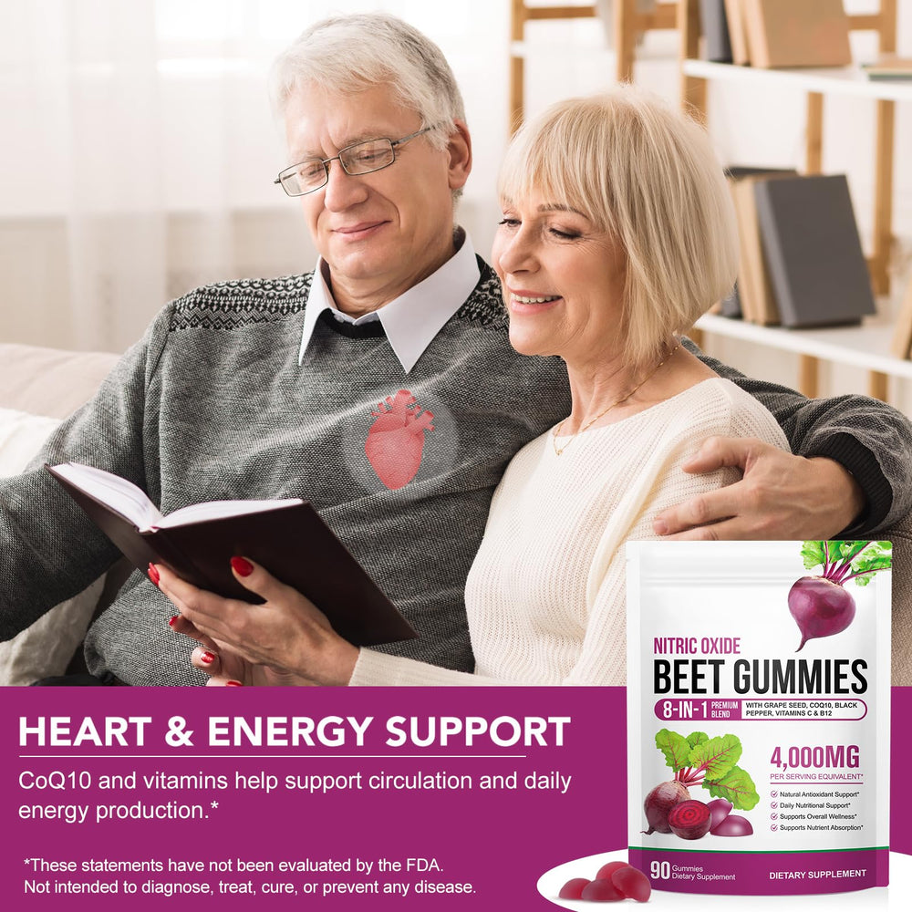 ZROGJBMK Beetroot Gummies daily-use guidance of two gummies.