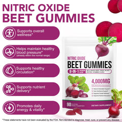 ZROGJBMK Beetroot Gummies with vitamins C and B12 for immune-friendly daily wellness.