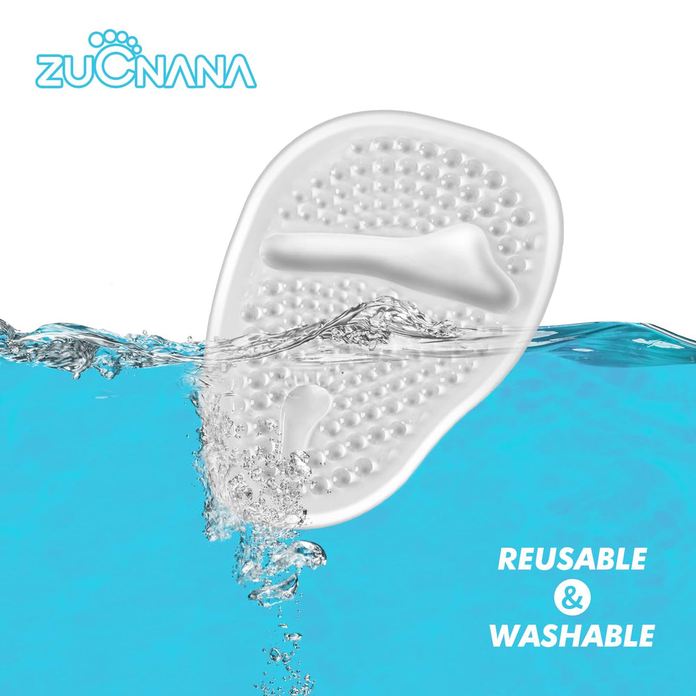 One-size-fits-all pads placed in various shoe types