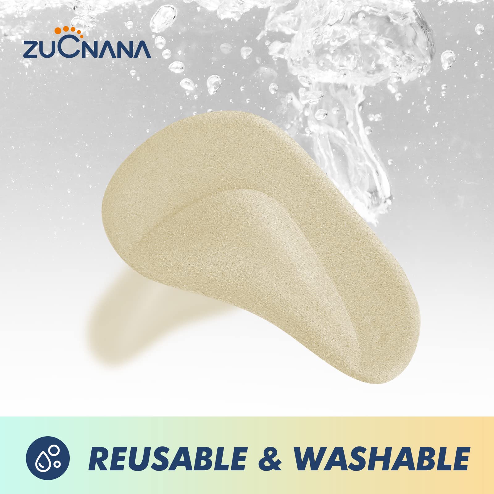 ZUCNANA inserciones arco ergonómico, soporte estable todo el día.