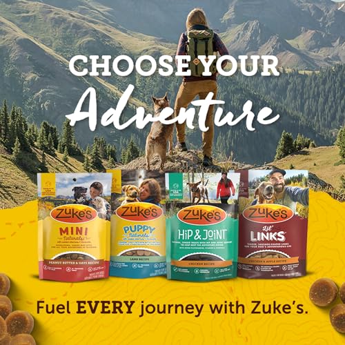 Zuke’s Mini Naturals healthy dog treats for daily use.