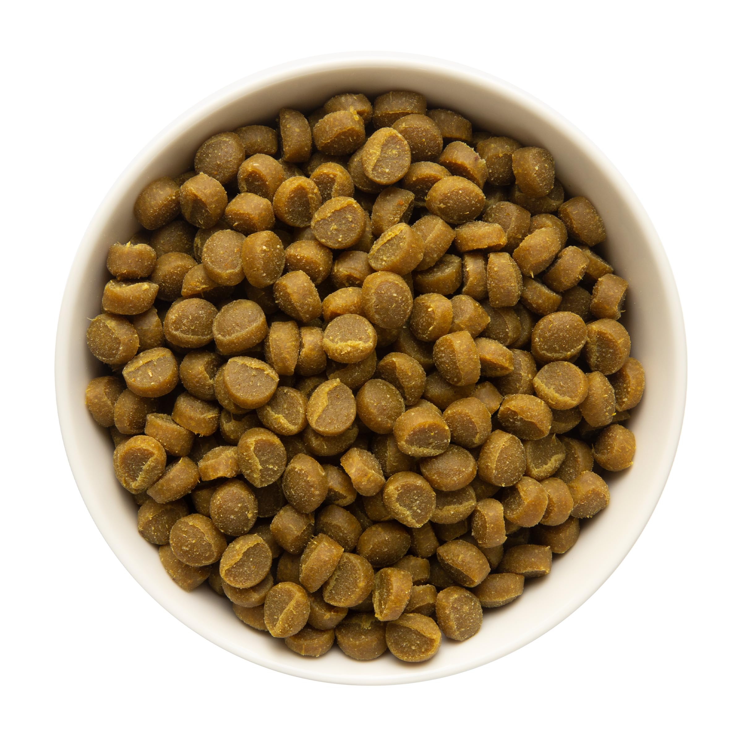 Zuke’s Mini Naturals soft training treats in salmon flavor for training cues.