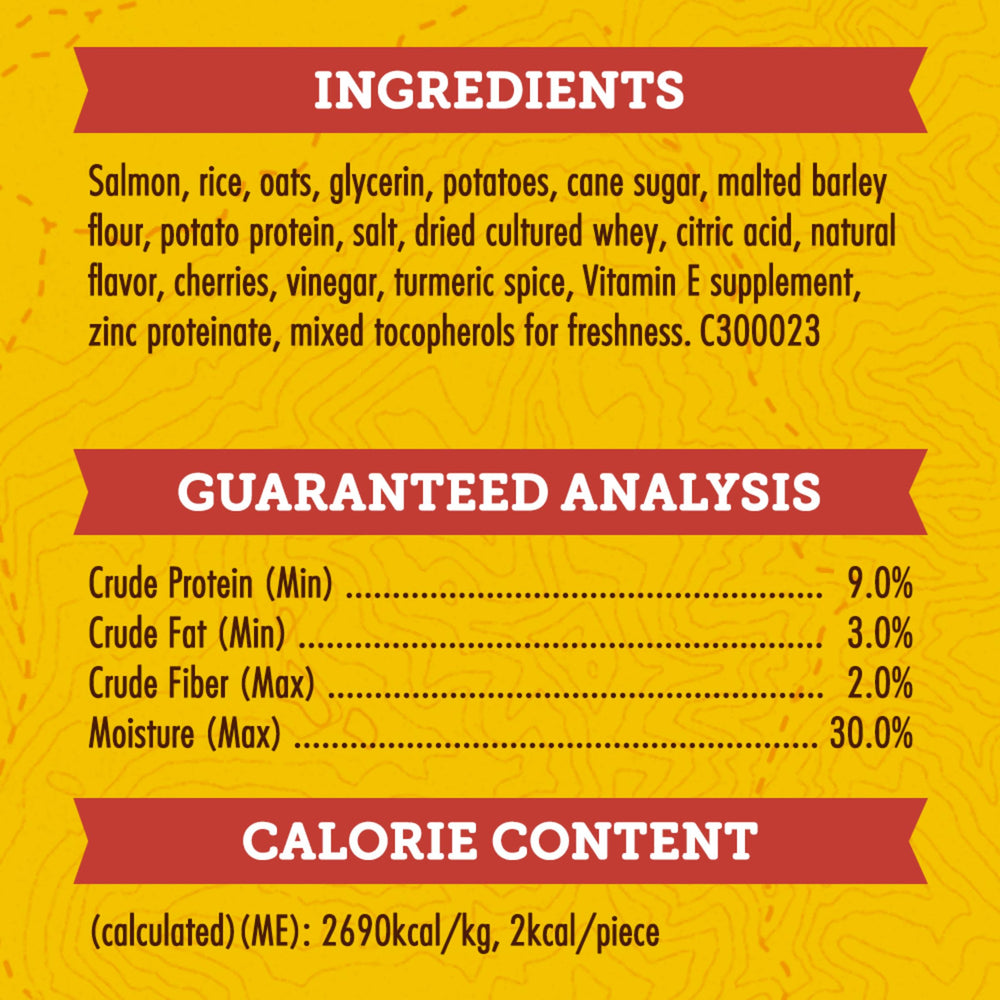 Zuke’s Mini Naturals USA-made treats supporting quality ingredients.