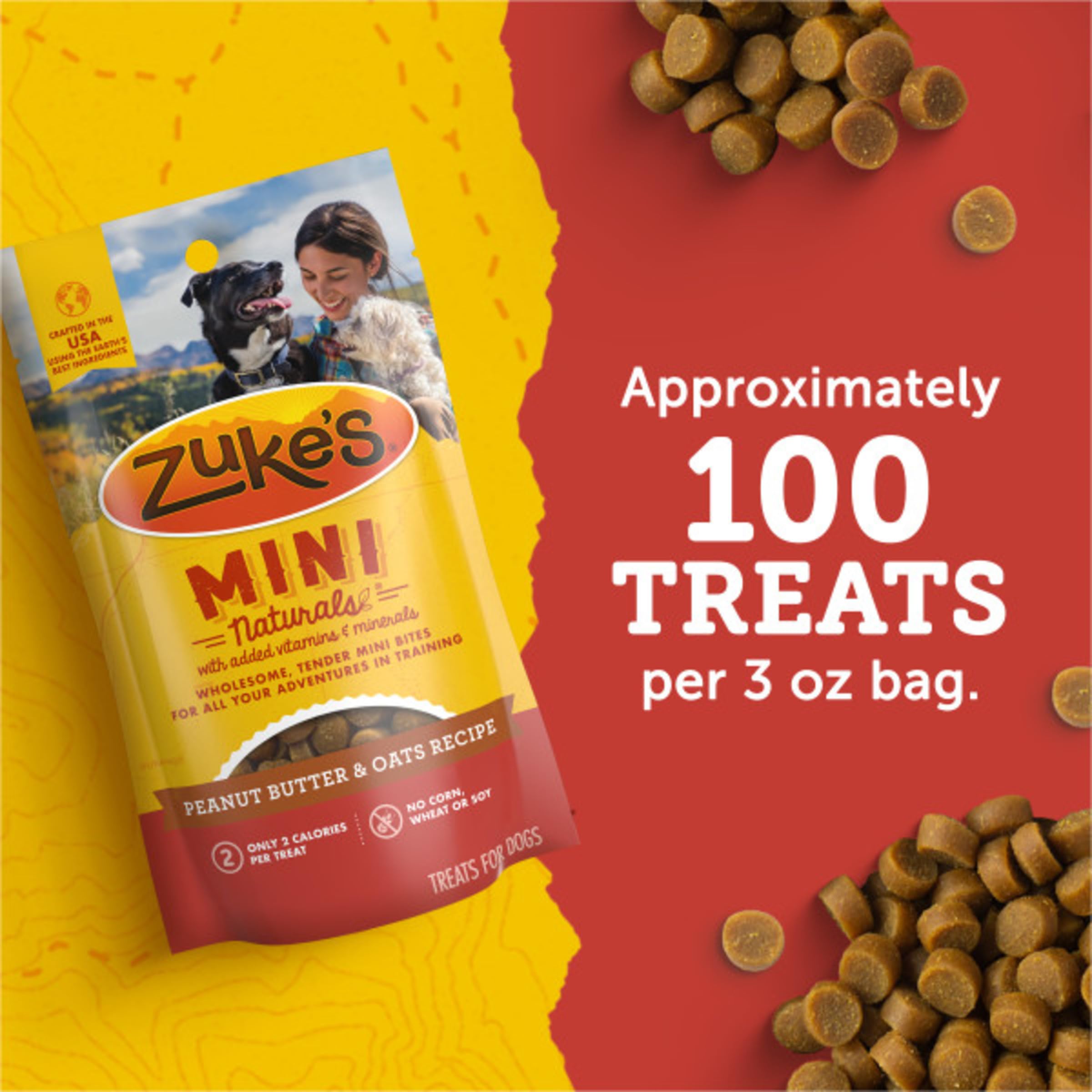 Only 2 calories per treat for light snacking