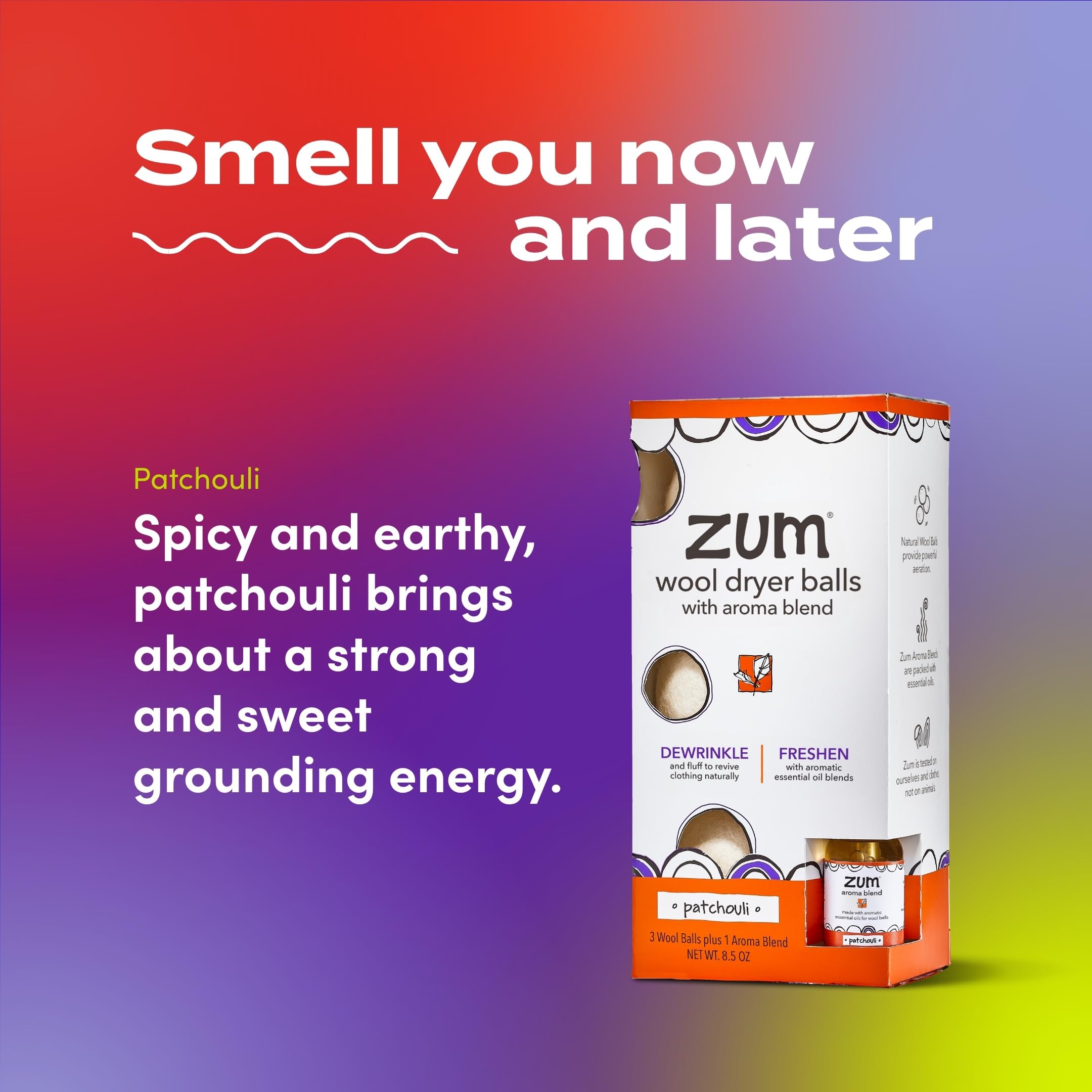 Zum Indigo Wild essential oil spray bottle for fresh scents