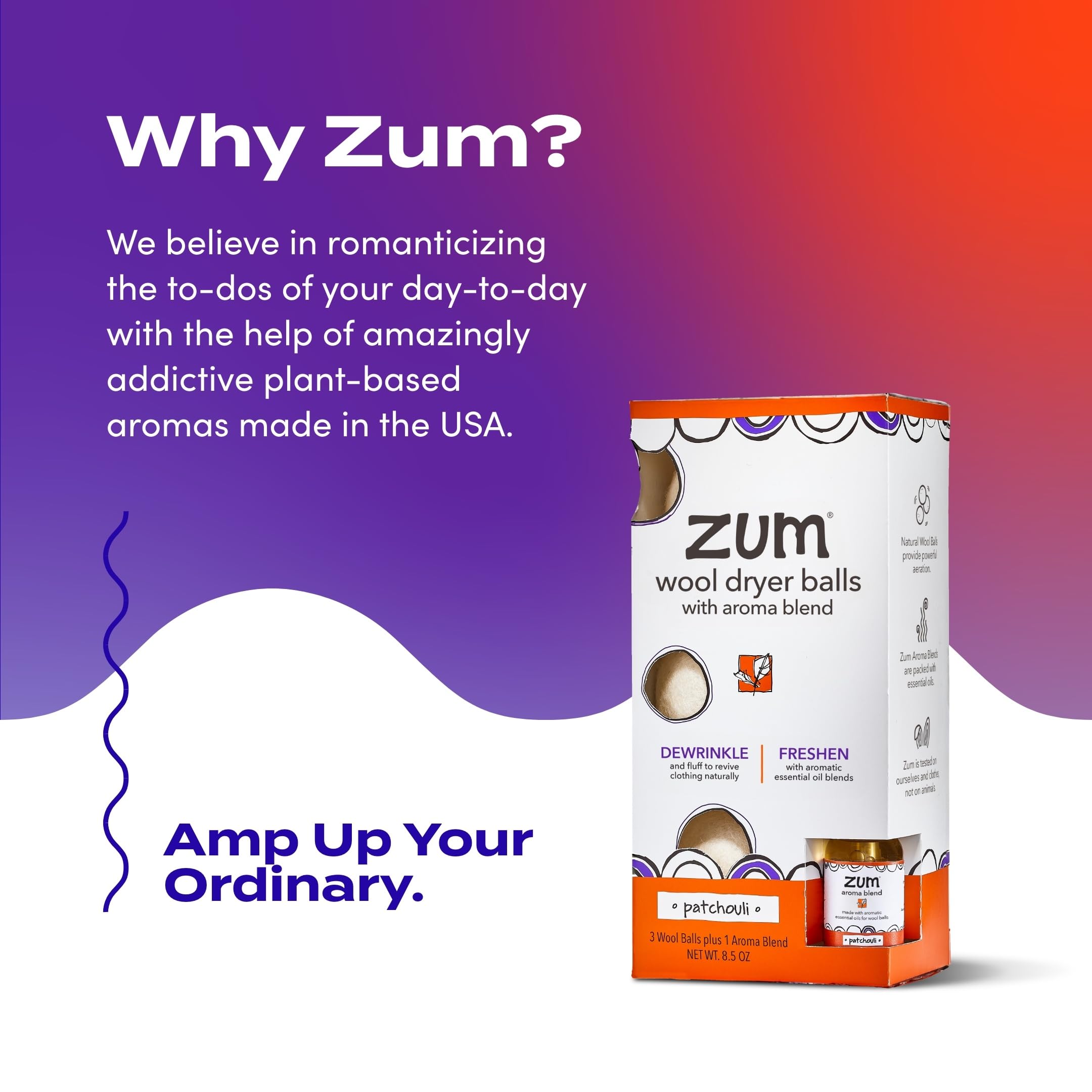 Zum Indigo Wild handcrafted in USA label on product