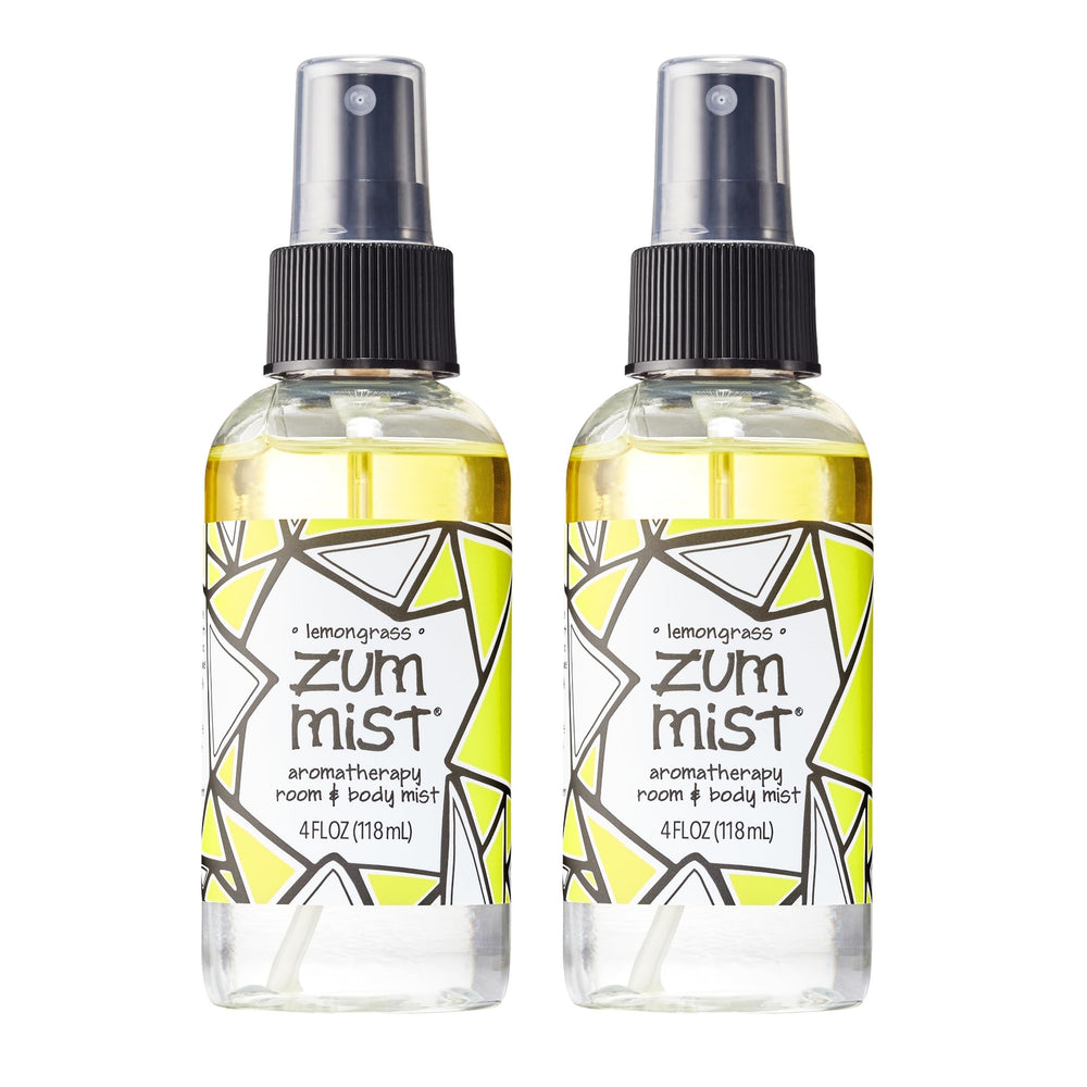Zum Mist room spray bottle freshens spaces with lemongrass aroma