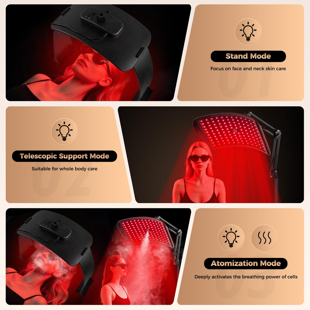 ZUOHE multi-scenario care supports facial and body treatment at home.