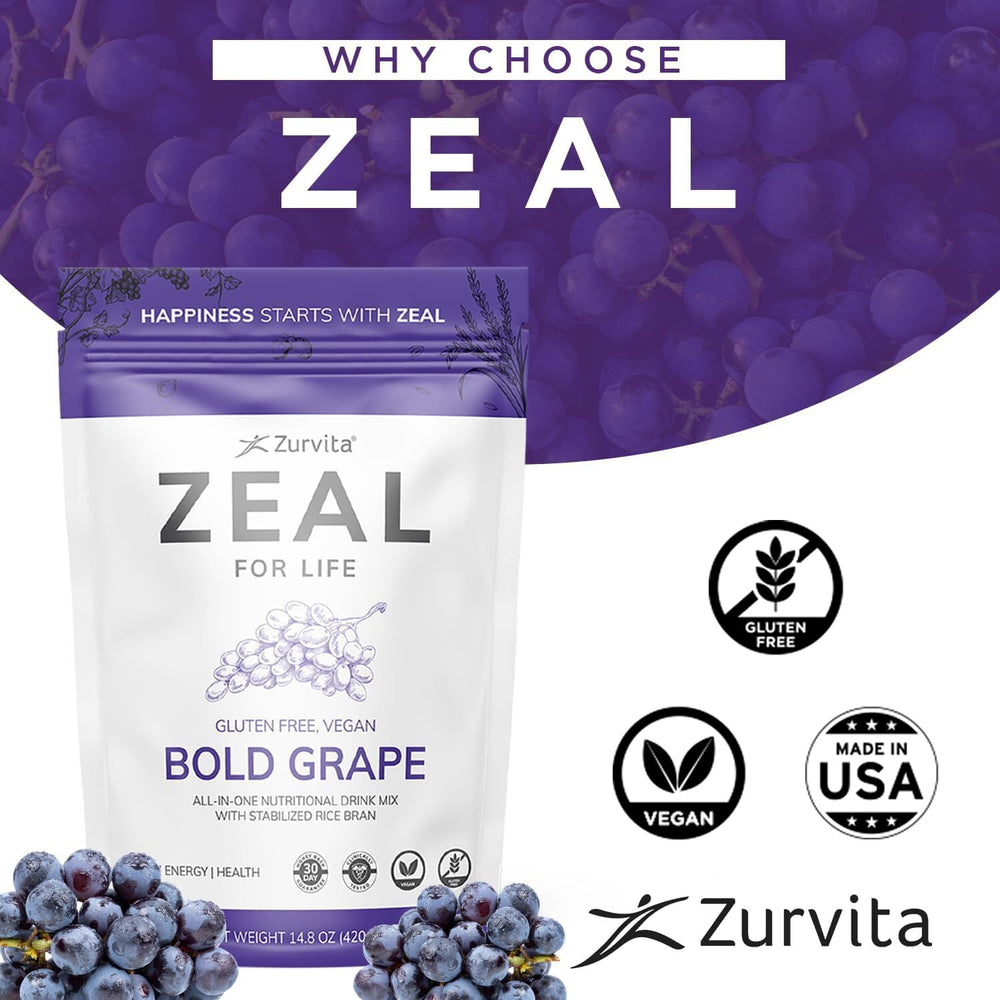 Zurvita Zeal for Life Bold Grape kitchen scene.