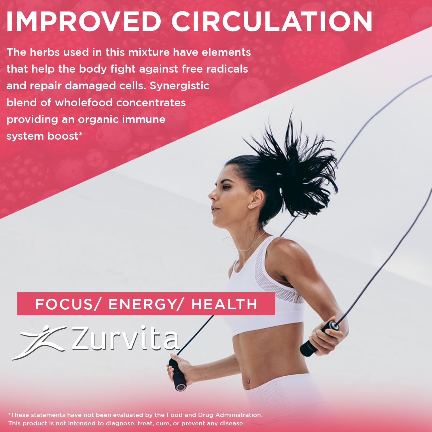 Zurvita Zeal for Life kitchen scene promotes a balanced routine.