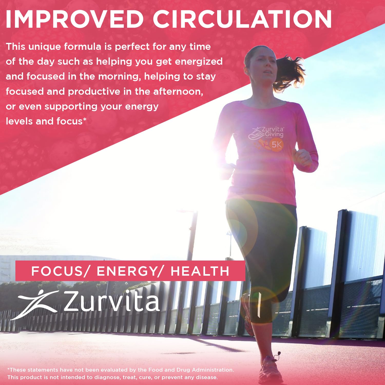 Morning glass of Zurvita Zeal for Life Wild Berry for a refreshed start.