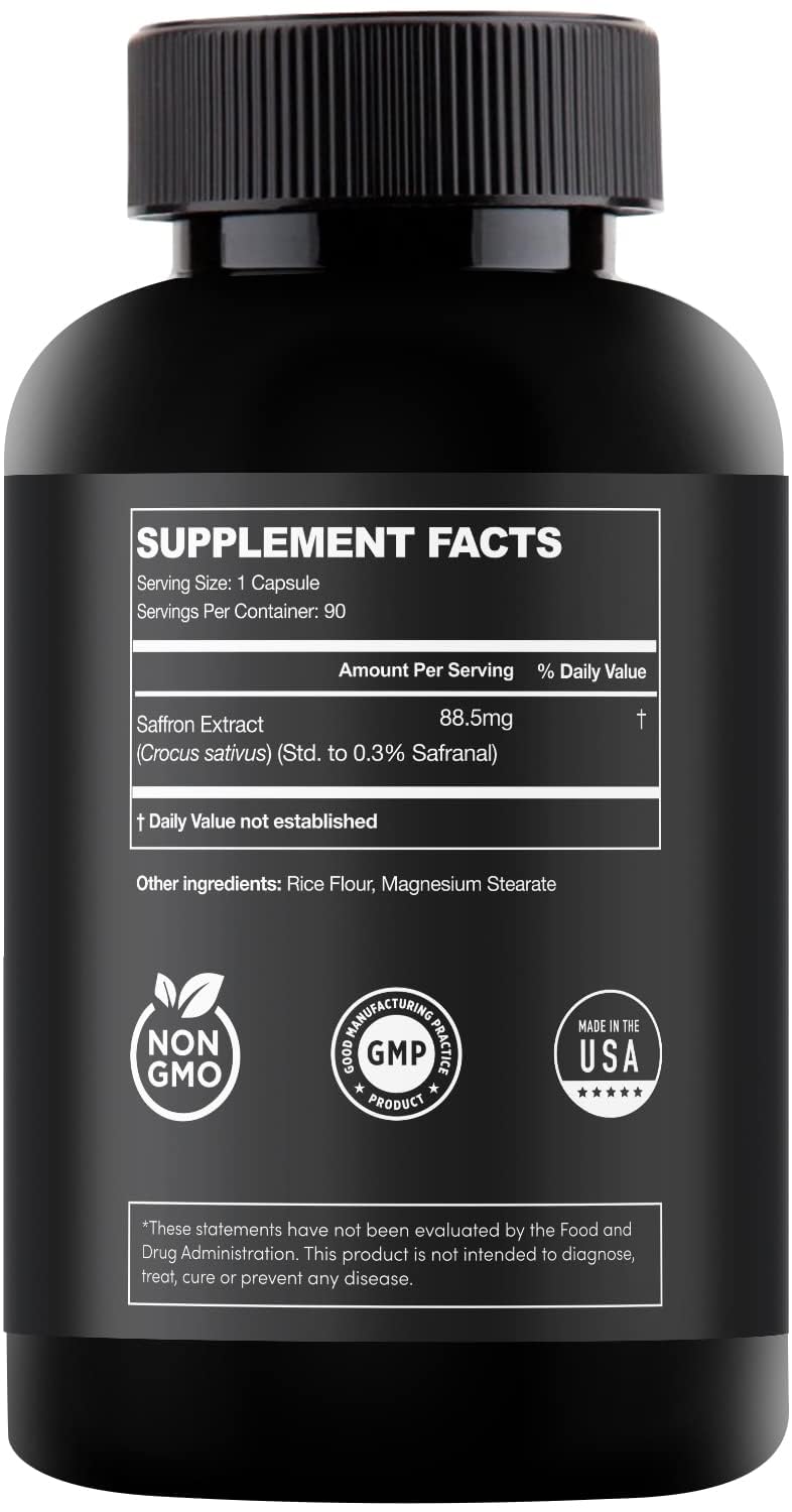 ZuvaLabs Ultra6 saffron capsules supporting daily focus and calm.